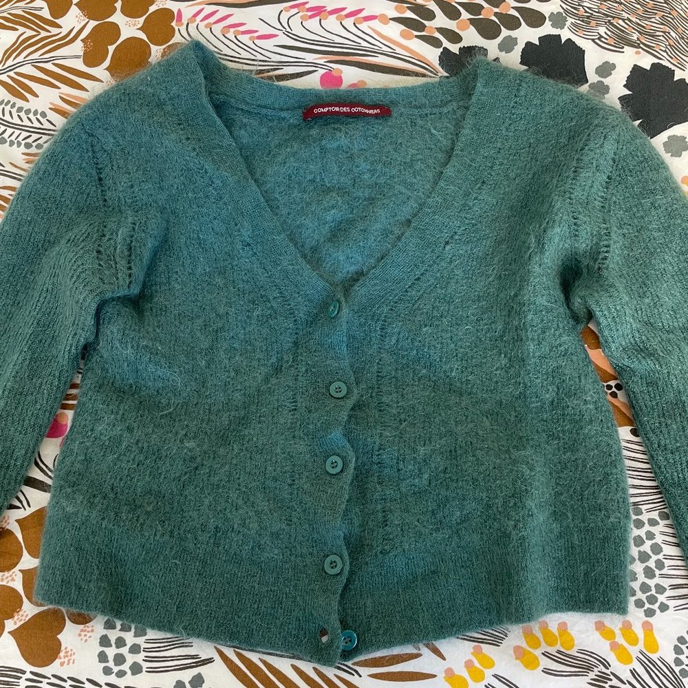 Comptoir des Cotonniers mohair cardigan
